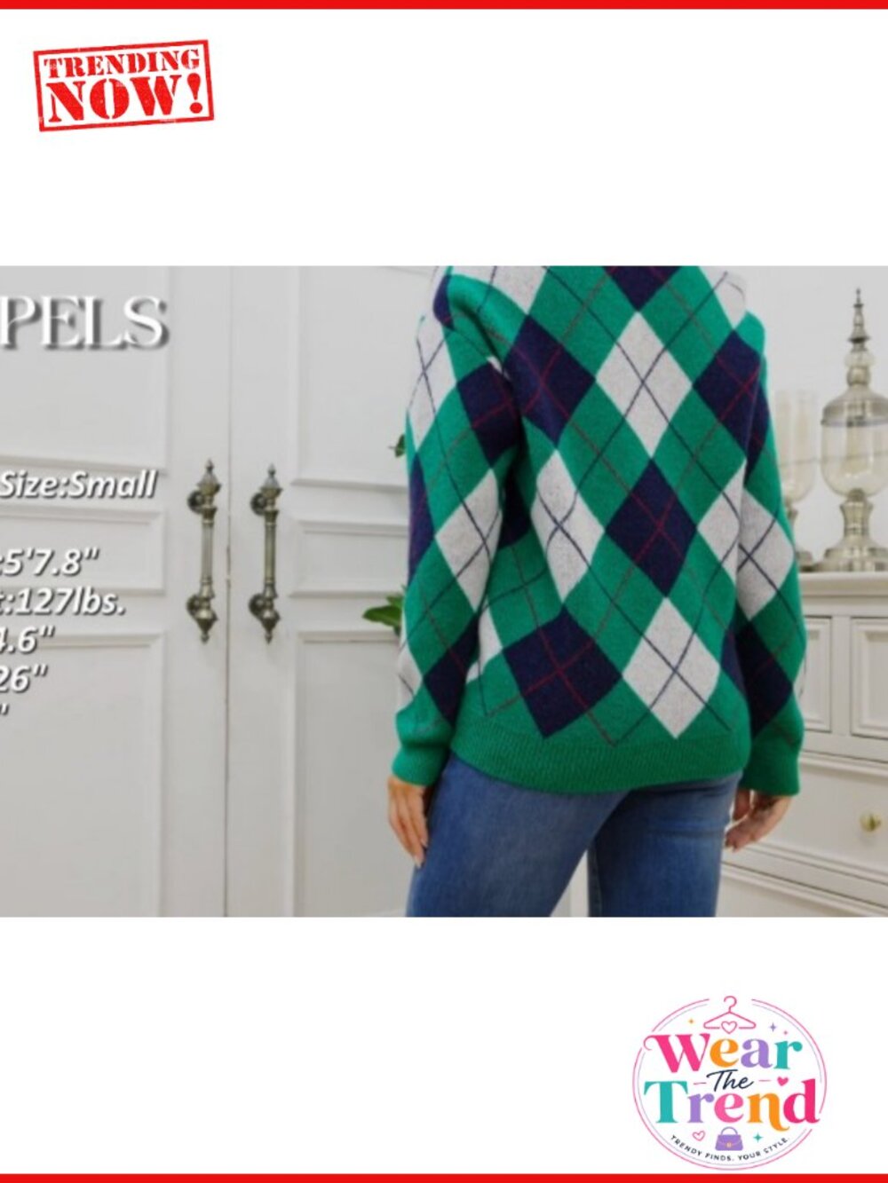 Long Sleeve V-Neck Button Knit Cardigan Sweater Loose Fit - Picture 6 of 6